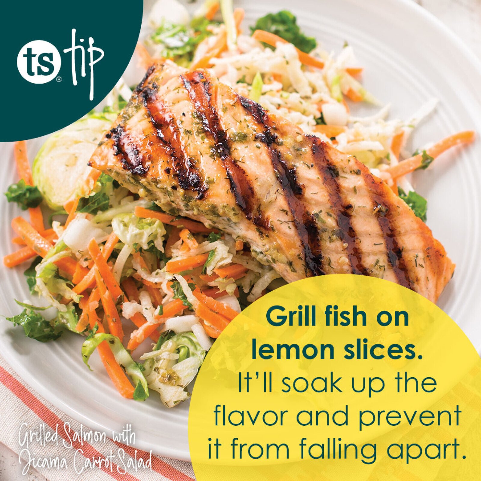 💡TS Tip Tuesday💡
This is a good tip.  Do you do this?  I like to grill fish in a foil packet.