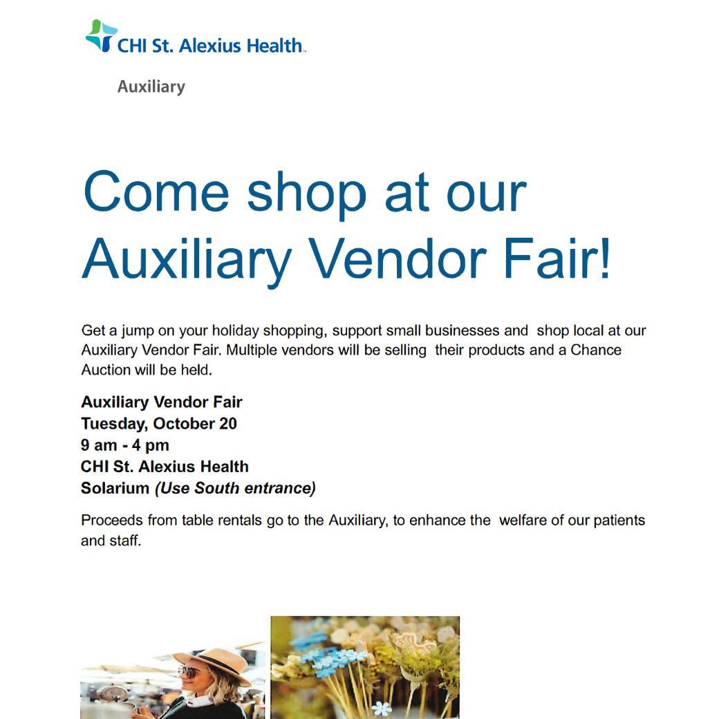 📅ADD THIS TO YOUR CALENDAR!
🛍️Come Shop With Me at the CHI St. Alexius Vendor Fair Tuesday, October 20!
This event is open to the public - Bring your friends!

#mealplanningwithheather #TastefullySimple #eatathome #ilovefood #TeamFireworks