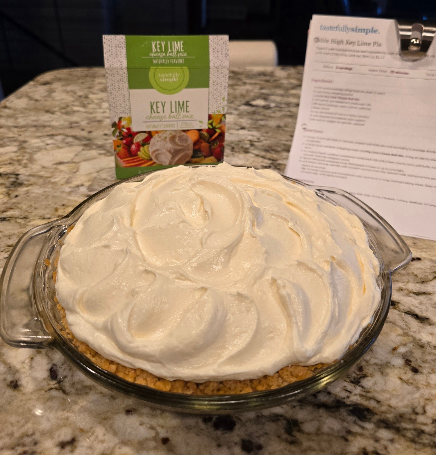 🥧Happy National Desserts Day!🎉🥳🎉 I'm honor of the special occasion,  I made our Mile High Key Lime Pie! 

Want the recipe?  Comment LIME. 

#mealplanningwithheather #TastefullySimple #eatathome #ilovefood #TeamFireworks #weeklymenu #menufortheweek #mealprep #mealprepclass #mealplan #nationaldessertday #keylimepie #keylime