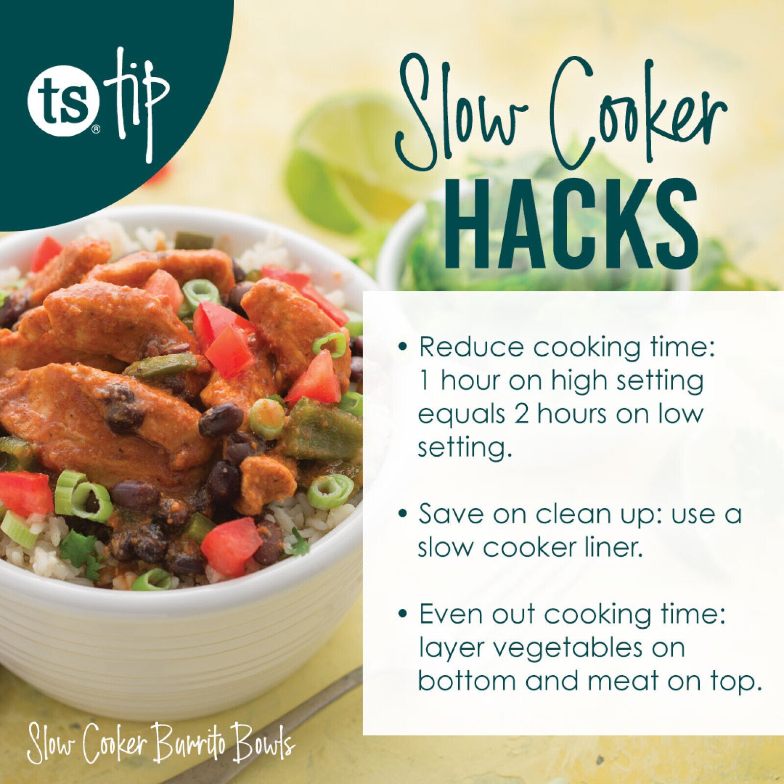 💡TS Tip Tuesday💡

Did you already know these hacks or did you learn a new tip today?

#mealplanningwithheather #TastefullySimple #eatathome #ilovefood #TeamFireworks #weeklymenu #menufortheweek #mealprep #mealprepclass #mealplan #onepanmeal #onepotmeal #familyfriendlymeal